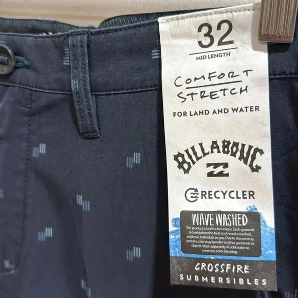 Billabong Crossfire Mid - Navy - Sizes 32 and 33 - Picture 3 of 5